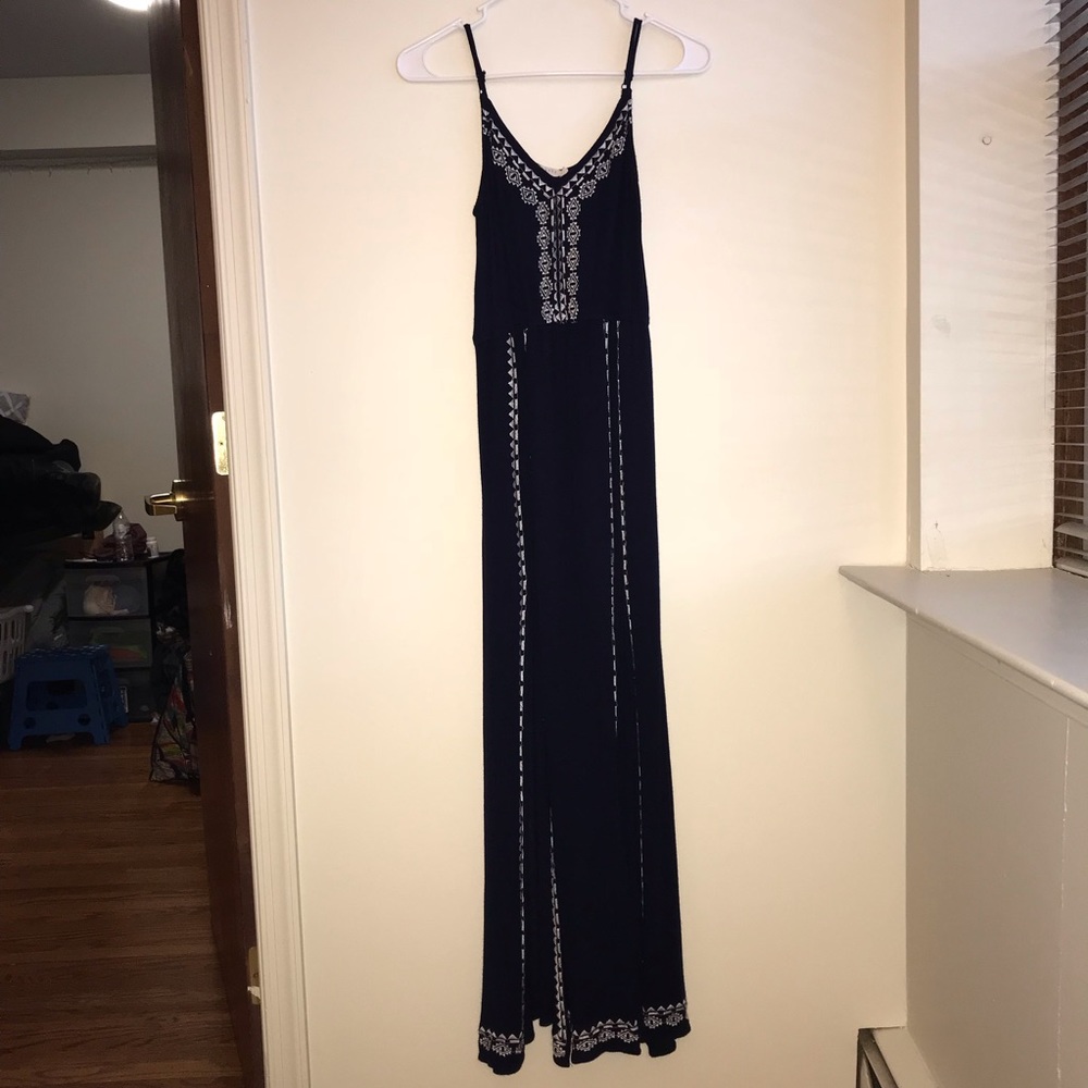 Navy Maxi Dress Sundress